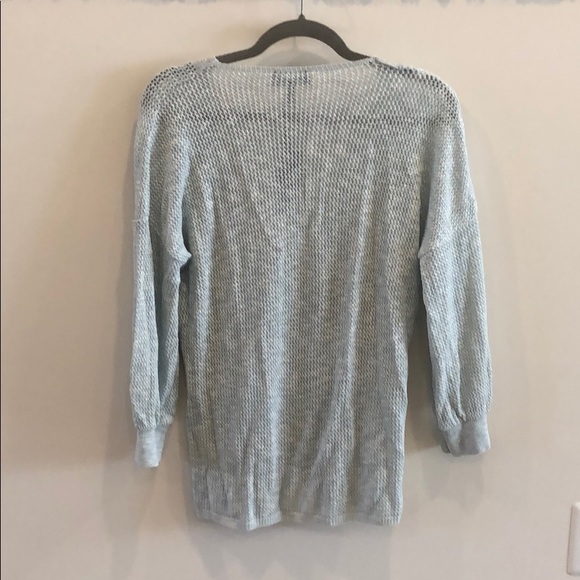 NWT. Express. Wrap front tunic sweater. Mint. M - Picture 2 of 2